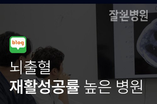 [블로그] 창원 뇌출혈 재활성공률 높은 병원